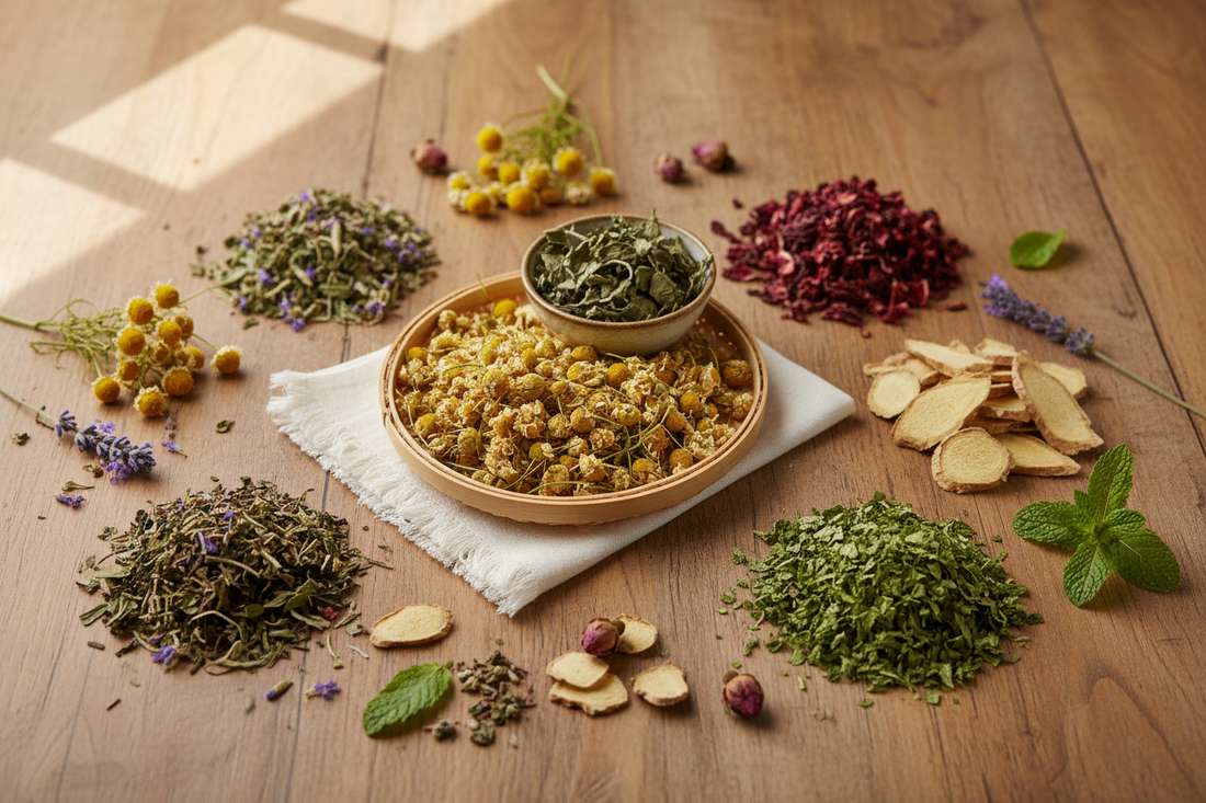5 herbal teas for everyday wellness — natural ingredients and brewing guide — Lalchand Babulal Tea Company