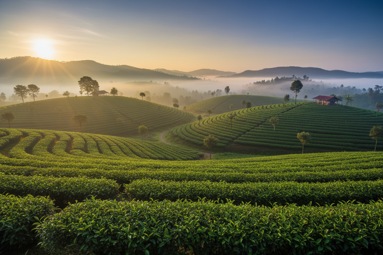 Indian Tea Garden